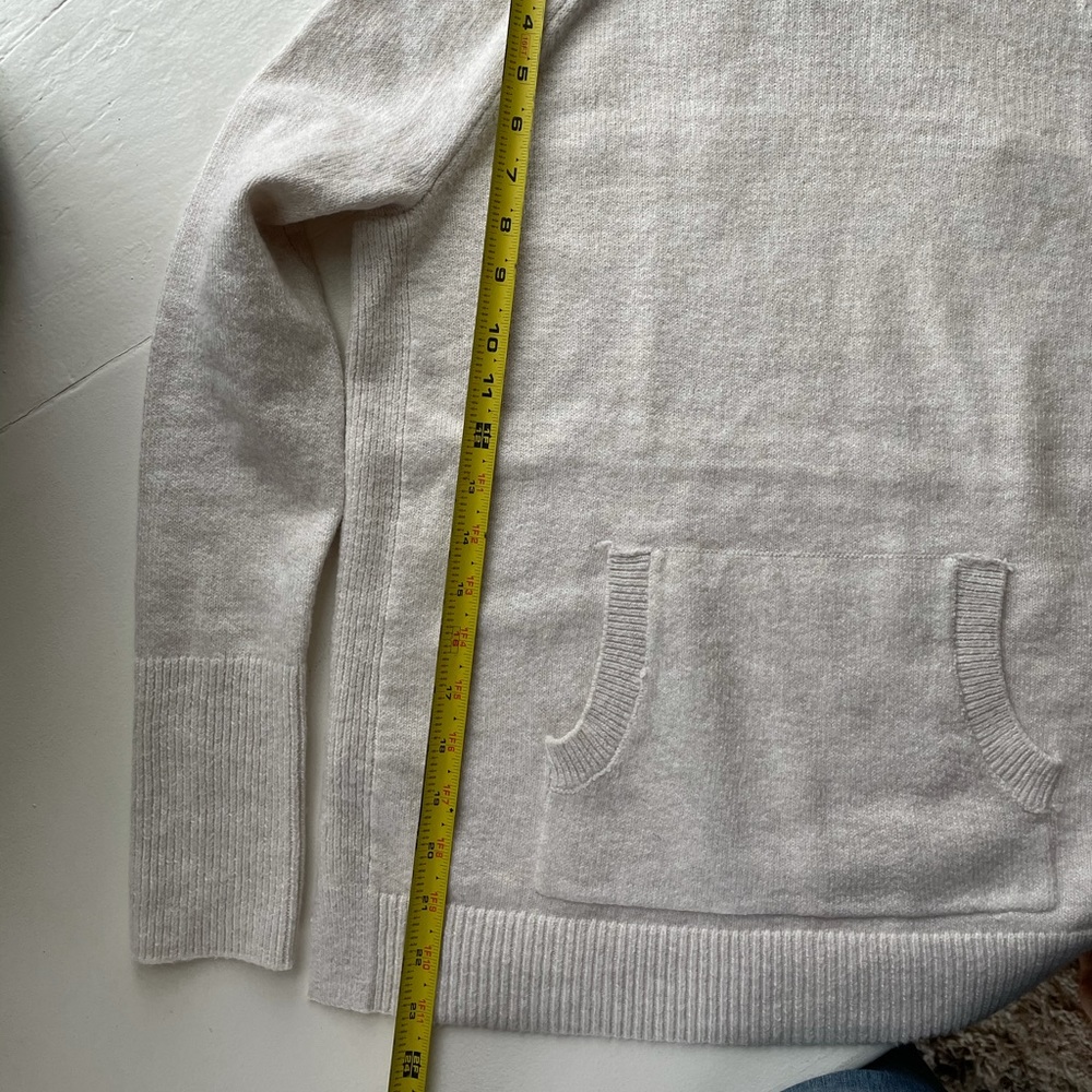 Loft cowl neck pocket sweater. - Picture 6 of 10